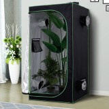 Outsunny Prelata pentru Cultivare Hidroponica Grow Tent 80x80x160cm