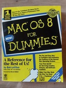 Mac OS 8 for dummies- Bob LeVitus foto