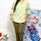 Compleu Elegant Lena Olive - 46Marimea