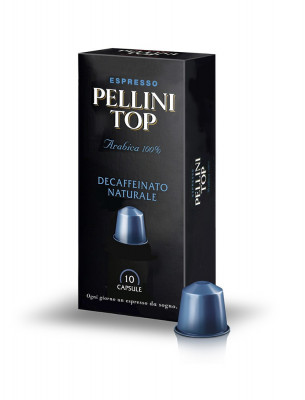 Pellini Top Decofeinizata natural capsule compatibile nespresso 10 caps x 5gr foto