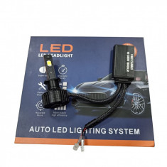 Set 2 becuri LED H1 V88S, Canbus, 380W, 6000K, 18000 lm