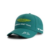 Aston Martin șapcă de baseball pentru copii Alonso official Teamline Replica green F1 Team 2025 - uniw