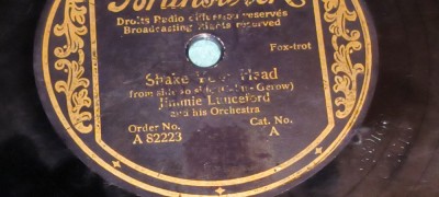 PT. GRAMOFON PATEFON. BRUNSWICK SHAKE YOUR HEAD - JIMMIE LUNCEFORD foto