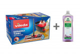 Cumpara ieftin Set de curățare Vileda Ultramax TURBO mop + găleată + FROSCH gratuit
