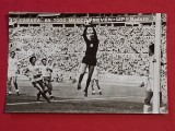 Foto (originala) fotbal-tip carte postala-Faza din meciul ROMANIA-CEHOSLOVACIA la Turneul Final al Campionatului Mondial - MEXIC 1970