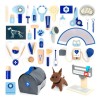 Set Joc Rol Medic Veterinar UMU Toys, 37 Piese Lemn, Accesorii Veterinar, Caini Pisici, +3 Ani
