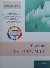 Teste de economie admitere politehnica