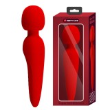 Vibrator Bagheta Meredith, Rosu, 21.5 cm, Pretty Love