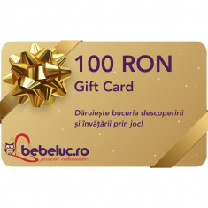 Card Cadou de cumparaturi Bebeluc.ro 100 RON