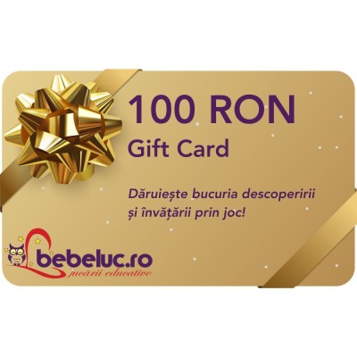 Card Cadou de cumparaturi Bebeluc.ro 100 RON foto