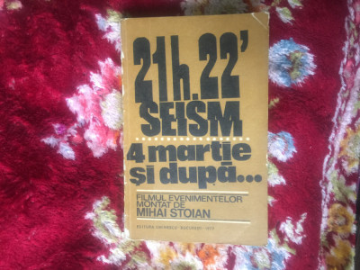 k5 21h22&amp;#039; seism. 4 martie si dupa- Mihai Stoian foto