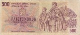 Cehoslovacia 500 korun 1973 - seria U56 575804