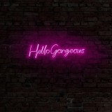 Aplica de Perete Neon Hello Gorgeous