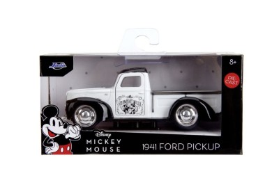 JADA DISNEY MICKEY MOUSE MASINUTA METALICA FORD PICKUP 1941 SCARA 1:32 foto