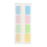 Etichete indexare autoadezive Strigo, cu rigla - Multicolor | Strigo