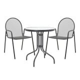 Cumpara ieftin Set dining Watson-Tarete, Pako World, 3 piese, Negru