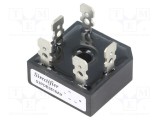 Punte redresoare trifazat 1,6kV 35A 420A THT pătrată SIRECTIFIER