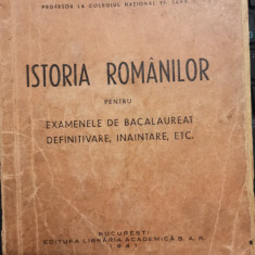 1941 Pamfil Georgian, Istoria romanilor pentru examenele de bacalaureat C9