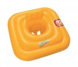 Colac gonflabil pentru inot bebelusi, Bestway 32050, 76 x 76 cm, galben