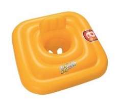 Colac gonflabil pentru inot bebelusi, Bestway 32050, 76 x 76 cm, galben