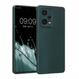 Husa kwmobile pentru Xiaomi Redmi Note 12 Pro , Silicon, Verde, 60711.14, Carcasa