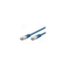 Cablu patch cord, Cat 5e, lungime 3m, F/UTP, Goobay - 73073