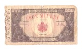 Bancnota 10000 lei 18 mai 1945, circulata, stare relativ buna, mica pata de cernela