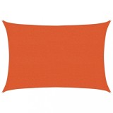 Cumpara ieftin Panza parasolar, portocaliu, 2,5x3,5 m, HDPE, 160 g/m&sup2;