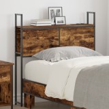 vidaXL Tăblie de depozitare Stejar afumat 75 cm Lemn compozit