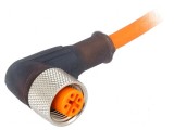 Cablu de conectare M12 PIN: 3 unghi 5m