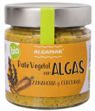 Pate Vegetal cu Alge, Morcovi si Turmeric Bio 180gr Algamar