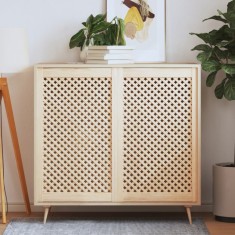 Usi dulap design zabrele 2 buc. 59,5x99 cm, lemn masiv de pin GartenMobel Dekor foto