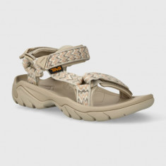 Teva sandale Terra Fi 5 Universal femei, culoarea bej, 1099443