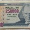 Bancnota 250000 LIRE - TURCIA, anul 1970 *cod 919 = UNC