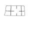 Gratar emailat ochi plita dreapta Hotpoint Ariston 9yps/pc/pcn C00303495