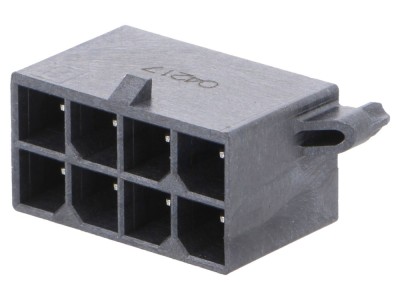 Conector cablu-placă Mega-Fit 8 pini foto