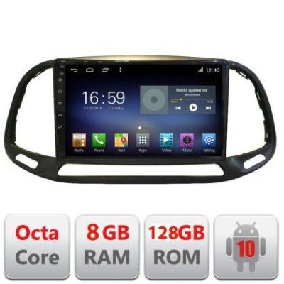 Navigatie Fiat Doblo 2015-2018 F-DOBLO15 Octa Core cu Android Radio Bluetooth Internet GPS WIFI DSP 8+128GB 4G CarStore Technology foto