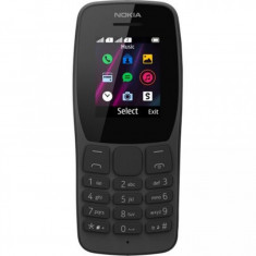 Telefon mobil Nokia 110 2019, 1.77 Inch, Retea 2G, Negru foto