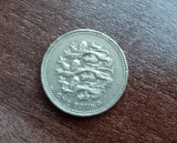 M3 C50 - Moneda foarte veche - Anglia - o lira sterlina - 2002, Europa
