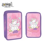 Penar echipat, 2 fermoare, 29 piese, LITTLE UNICORN &ndash; S-COOL