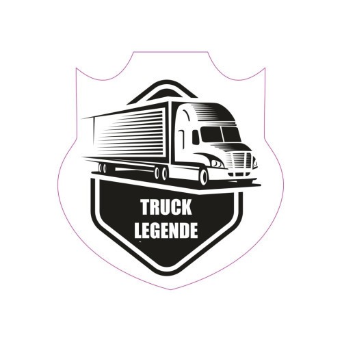 Abtibild &quot;TRUCK LEGENDE&quot; Cod:TAG 004 / T4 Automotive TrustedCars