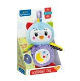 Cumpara ieftin Jucarie Baby Clementoni - Bufnita cu lumini si sunete de plus