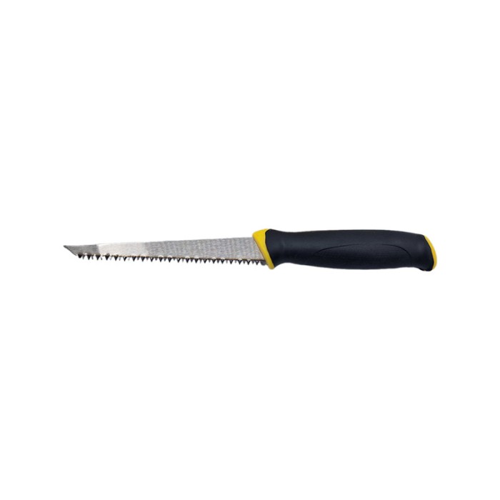 Fierastrau drept pentru rigips cu maner din cauciuc, lama 160 mm