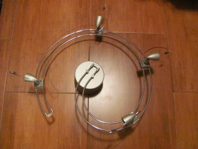 CY - Corp iluminat deosebit 4 spoturi &amp;amp; transformator 12 V / 1 fasung defect foto