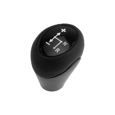 Nuca schimbator de viteze Automobilus, pentru Smart Fortwo W450 1998-2007, Roadster W452 2003-2007, negru foto