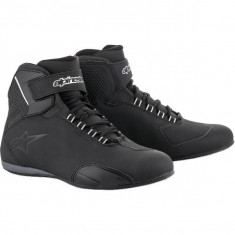 MBS Ghete Alpinestars Sektor Waterproof, negru, 42,5, Cod Produs: 34051944PE