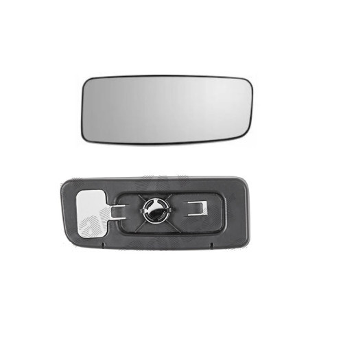 Geam oglinda exterioara cu suport fixare Mercedes Sprinter 209-524, 2009-2018, Sprinter W910, 2018-, Vw Crafter (2e), 2009-04.2017, Dreapta, panorami