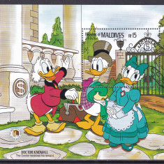 Maldive 1985 Disney Grimm MI bl.115 MNH