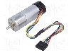 Motor DC, 12V DC, 1.1A, 150rot./min, POLOLU, 34:1 METAL GEARMOTOR 25DX67L MM LP 12V W foto