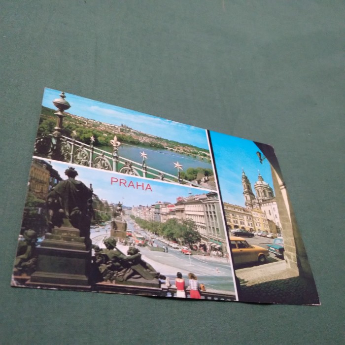 CARTE POSTALA PRAHA CIRCULATA